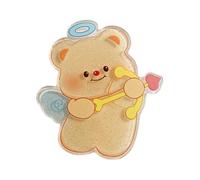 Women Hairpins Hair Clip Butter Bear Shape For Kid Stage Cartoon Bear 2000s Girls Heart Headdress Accessories