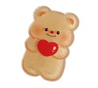 Women Hairpins Hair Clip Butter Bear Shape For Kid Stage Cartoon Bear 2000s Girls Heart Headdress Accessories