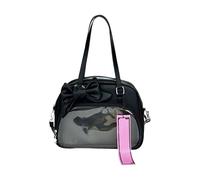 Women Handbag Lovely Bows Itabag Japanese Styles Crossbody Bag PU Leather Shoulder Bag For Pin Display Woman Shoulder Pu Leather Messenger Itabag Lovely Bows Crossbody