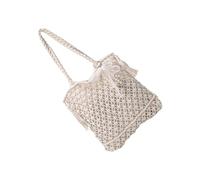 Women Handbag Retro Armpit Bag Fashion Woven Shoulder Bag Hollow Beach Vacation Underarm For Travel Holiday Women Beach Woven Underarm Holiday Styles Shoulder Fashion Handbag