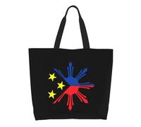 Women Handbag Tribal Philippines Filipino Sun And Stars Handbag Waterproof Ladies Purse Large Capacity Shoulder Bags, For Wedding, Christmas, Gym, 50x40cm