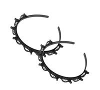 Women Headband Fashion Hair Accesories Double Bangs Hairstyle Hairpin Resin Hair Band Headwear For Weddings And Parties