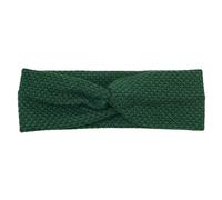 Women Headband Turban Women Knitted Cross Headbands Solid Color Concise Texture Design Hairband Elastic Lady Hair Accessories(Green)