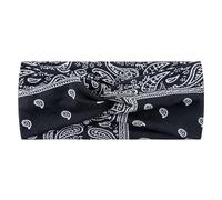Women Headband Turban Women's Stretchy Headbands Soft Non-Slip Printed Hairbands Twisted Cross Hair Wrap For Daily Life Yoga Workout(Color-01)