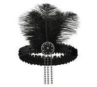 Women Headwear Feather Design for Party Dance Afternoon Tea Wedding Celebration Accessory Elegant Modern