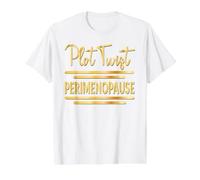 Women Health Menopause Perimenopause Value Graphic T-Shirt, Men, White, M