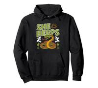Women Herper Searches Snakes Frogs Salamanders Female Pullover Hoodie