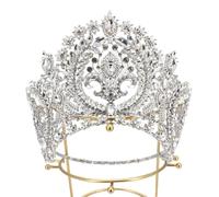 Women High End Miss Universe Crowns Wedding Party Hair Accessories 4