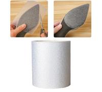 Women High Heel Anti Slip Shoe Sole Grip Tape White | Rubber Resin, Self Adhesive Backing, Wear Resistance and Noise Reduction, One Size Fit