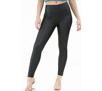 Women High Waist Black PU Wet Look Leather Leggings-Sizes: 8-24 (as8, Numeric, Numeric_20, Regular, Regular, 20)