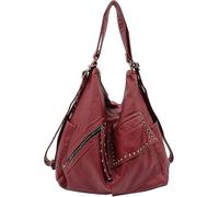 Women Hobo Shoulder Bag(Red)