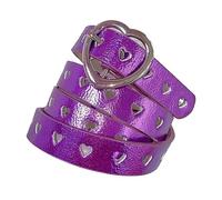 Women Hollowed Star Belt Aesthetic LaserColor Waist Belt Harajuku-Style Pants Teens Girl Waistband Accessories Street Women