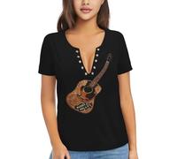 Women Holly Singer Buddy T Shirt deep V Neck Fitted Tight tee Shirt Short Sleeve Sexy Basic Lightweight Soft Casual Summer Spring Loose Cute Tops Tee