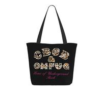 Women Holly Singer Buddy Tote Bag lightweight Shoulder Bag Large Capacity Reusable Grocery with Inner Pockets Zipper for Sport Travel Beach shopping