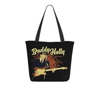 Women Holly Singer Buddy Tote Bag lightweight Shoulder Bag Large Capacity Reusable Grocery with Inner Pockets Zipper for Sport Travel Beach shopping