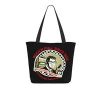 Women Holly Singer Buddy Tote Bag lightweight Shoulder Bag Large Capacity Reusable Grocery with Inner Pockets Zipper for Sport Travel Beach shopping