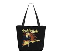 Women Holly Singer Buddy Tote Bag lightweight Shoulder Bag Large Capacity Reusable Grocery with Inner Pockets Zipper for Sport Travel Beach shopping