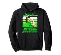 Women I Am The Storm Mental Health Awareness Warrior Pullover Hoodie