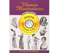 Women Illustrations CD-ROM and Book (Dover Electronic Clip Art)
