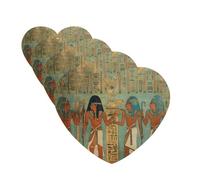 Women in ancient egypt Car Air Freshener Cards Set of 4 Pieces Long Lasting Hanging Scented Cards Auto Aromatherapy Tablets Personalized Car Fresheners Gifts for Men Women - Lavender Scent