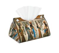 women in ancient egypt High-grade Faux Leather Tissue Box Cover