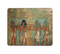 Women in Ancient Egypt Mouse Pad with Stitched Edge, Personalized Premium-Textured Computer Mouse Mat with Non-Slip Rubber Base, Waterproof Gaming Mousepad for Laptop, Office Home 8.3 x 10.3 in