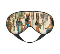 Women in Ancient Egypt Print Functionality Cozy Eye Mask Adjustable Strap Nap Night Travel Camping Yoga Relax