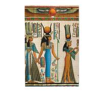 women in ancient egypt Printed Wooden Puzzle 1000 Piece, Cute Puzzle Game in Plastic Box for Family Entertainment and Brain Training Gifts