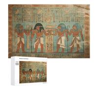 Women in Ancient Egypt Puzzles for Adults Wooden Jigsaw Puzzle with Storage Box Personalized Exquisite Wooden Puzzle for Home Wall Decorative Puzzles&Relaxing Gifts 1000 PCS Pieces