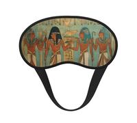 Women in Ancient Egypt Sleep Mask for Side Sleeper, Blackout Sleeping Eye Mask, Soft Breathable Eye Cover for Women Men Travel Eyeshade, Relaxing Zero Pressure Night Blindfold