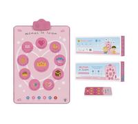 Women in Islam Interactive Wall Art & Audio Mat - Touch Listen & Learn Their Inspiring Stories - Kids Smart Wall Decor Educational Fun Item - Ramadan & Eid Gift - Versatile Use - Pink