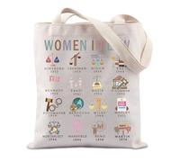 Women In Law Tote Bag Scales of Justice Lawyer Gift Legal Assistant Merch Solicitors Gift (Women In Law Tote EU)