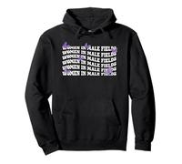 Women in male fields Empowering Feminist with Butterflies Pullover Hoodie
