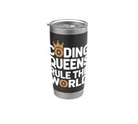 Women in STEM Science Technology Engineering Math Stainless Steel Insulated Tumbler