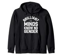 Women in STEM Science Technology Engineering Math Zip Hoodie