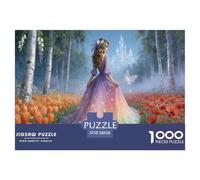 Women in The Forest Jigsaw Puzzles for Adults Interesting Puzzles 1000 Piece Brain Challenge for Adults Gifts 38x26cm/1000pcs