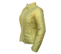 Women Jacket Quilted Down-Look Pearl Gloss Light Thin Duo - Zipper