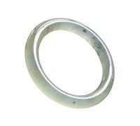Women Jade Bangle Feng Shui Good Luck Fashion Elegant Round Natural Jade Stone Bangle