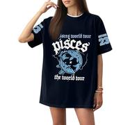 Women James Merch Singer Arthur Shirt World Tour Graphic Retro Support Tee Crewneck Short Sleeve Streetwear Tee Printed James Top for Fans 01-Navy L