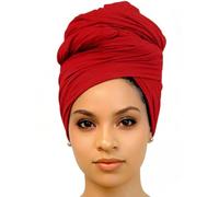 Women Jersey Headwrap Turban Hijab Headscarf Beach Sarong Scarf Party Shawl Wrap