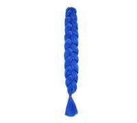 Women Jumbo Braiding Synthetic Hair Extensions，Colored High Temperature Crochet Twist Hairs for Braid Pack 82 Inch(Blue)