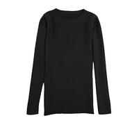 Women Jumpers and Sweaters Women's Autumn and Winter Wool Knit Shirt Round Neck Slim Fit Long Sleeve Top Warm Inner Layer Sweater Ladies V Neck Jumpers Sales Holiday Essentials Knitted Sweater Women