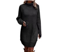 Women Jumpers Crewneck Sweater Plian Pullover Casual Knitted Sweater Long Sleeve Baggy Top Soft Jumper Fall Clothes U-01