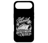 Women Just Married Honeymoon Cruise 2026 Palm Tree Travel Case for iPhone Air