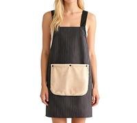 Women Kitchen Apron - Adjustable Dress Apron With Removable Towel, Chef Protective Wear, Unisex Cross-strap Ápron With Pockets, Art Projects Cafe Gardening Home Indoor Outdoor BBQ Grilling Cooking Apr