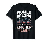 Women Kitchen Lab Chemistry Lab Technician Lab Scientist T-Shirt