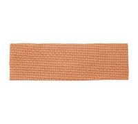 Women Knitted Cross Headbands Solid Color Concise Texture Design Hairband Elastic Lady Hair Accessories(Brown-01)