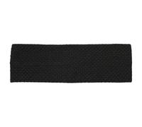 Women Knitted Cross Headbands Solid Color Concise Texture Design Hairband Elastic Lady Hair Accessories(Black-01)