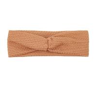 Women Knitted Cross Headbands Solid Color Concise Texture Design Hairband Elastic Lady Hair Accessories(Brown)