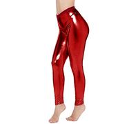 Women Lace Lingerie Set Womens Nightwear Sexy Women's Pure Color Stretch Slim Sexy Interest Leather Leggings Sexy Nightwear for Women Womens Lingerie Sexy (Wine, S)